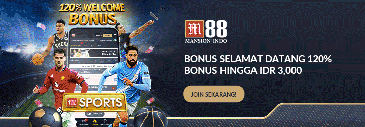 Animasi promosi taruhan live dan e-sports di platform M88 Msports